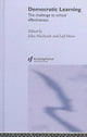 Book cover of: Democratic Learning. By: John Macbeath