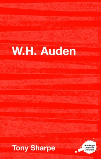 Book cover of: W.H. Auden. By: Tony Sharpe