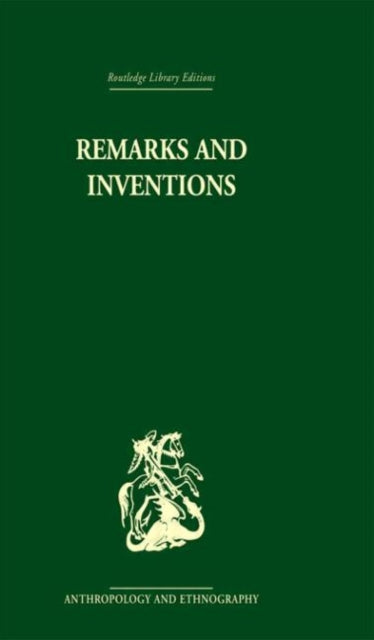 Book cover of: Remarks and Inventions. By: Rodney Needham