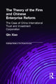 Book cover of: Theory of the Firm and Chinese Enterprise Reform. By: Xiao Qin
