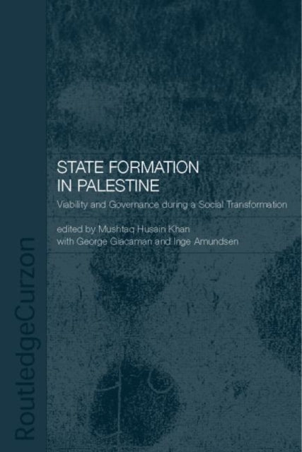 Book cover of: State Formation in Palestine. By: Mushtaq Khan