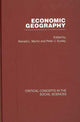 Book cover of: Economic Geography. By: Ronald Martin