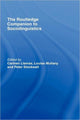 Book cover of: Routledge Companion to Sociolinguistics. By: mullany, Llamas