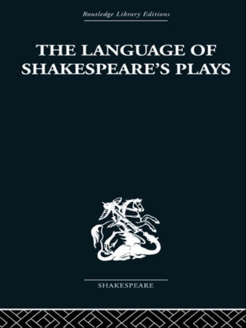 Book cover of: Language of Shakespeare's Plays. By: B. I. Evans