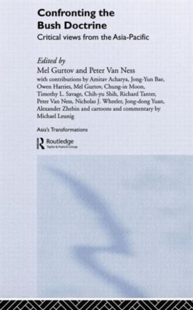 Book cover of: Confronting the Bush Doctrine. By: Peter Van Ness