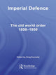 Book cover of: Imperial Defence. By: Greg Kennedy