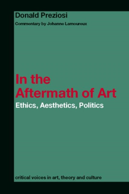 Book cover of: In the Aftermath of Art