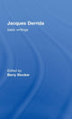 Book cover of: Jacques Derrida: Basic Writings. By: Barry Stocker, Jacques Derrida