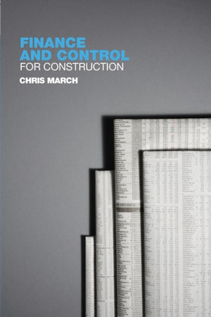 Finance and Control for Construction