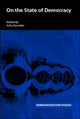 Book cover of: On the State of Democracy. By: Faundez