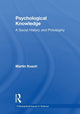 Book cover of: Psychological Knowledge. By: Martin Kusch