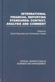Book cover of: International Financial Reporting Standards. By: David Alexander