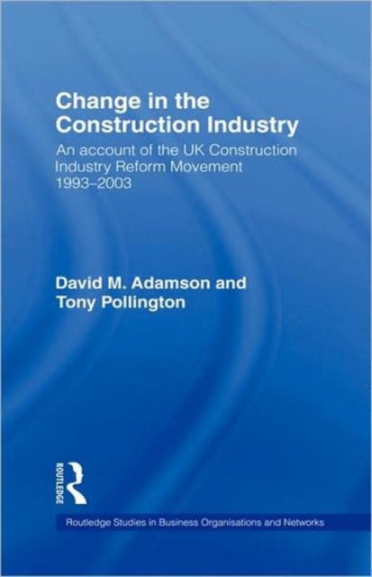 Book cover of: Change in the Construction Industry