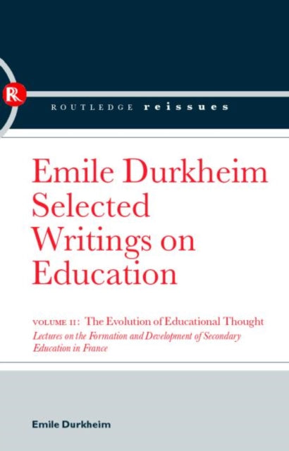 The Evolution of Educational Thought