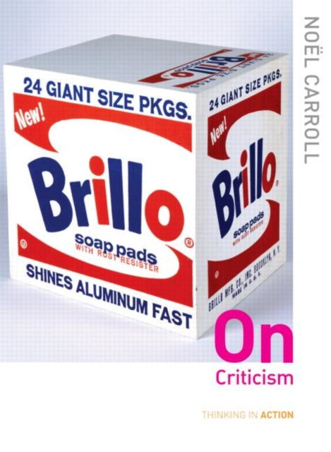 Book cover of: On Criticism. By: Noel Carroll - undifferentiated, Noël Carroll