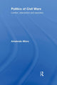 Book cover of: Politics of Civil Wars. By: Amalendu MISRA