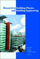 Book cover of: Research in Building Physics and Building Engineering. By: Paul Fazio