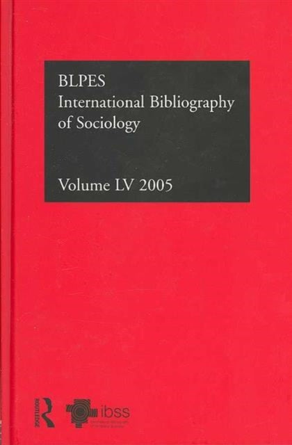Book cover of: IBSS: Sociology: 2005 Vol.55. By: British Library