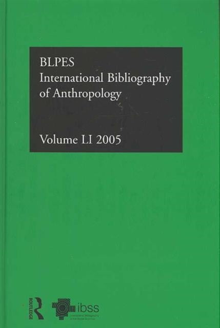 IBSS: Anthropology: 2005 Vol.51
