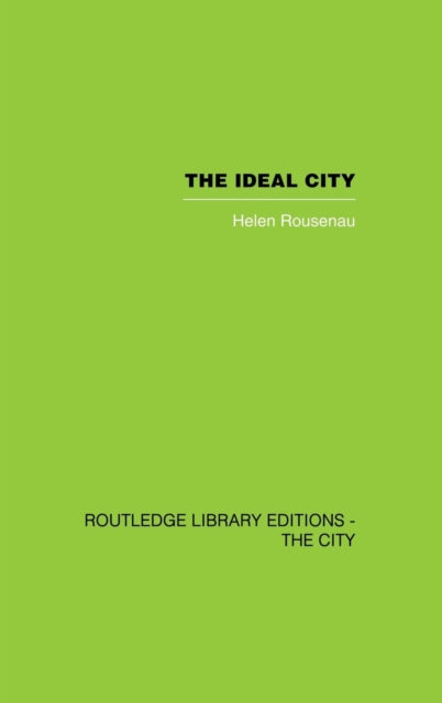 Book cover of: Ideal City. By: Helen Rosenau
