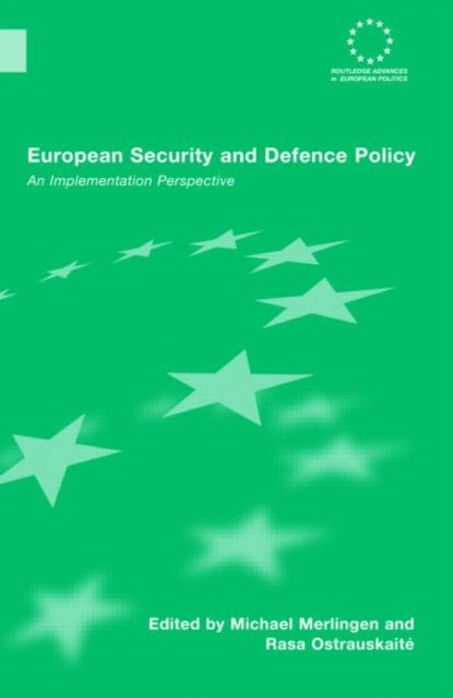 Book cover of: European Security and Defence Policy. By: Michael Merling