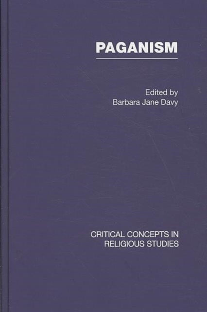 Book cover of: Paganism. By: Barbara Jane Davy