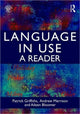 Book cover of: Language in Use. By: Patrick Griffiths, Patri Griffiths