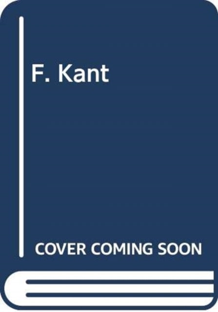 Book cover of: F. Kant