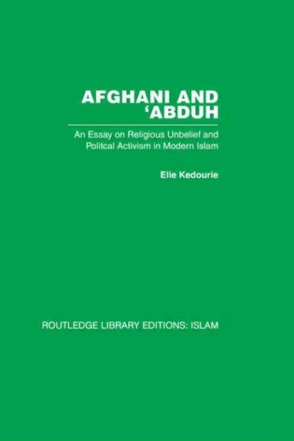 Afghani and 'Abduh