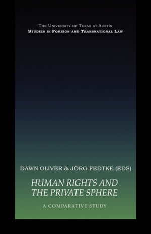 Human Rights and the Private Sphere vol 1