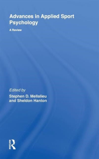 Book cover of: Advances in Applied Sport Psychology