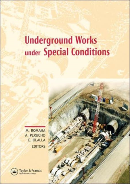 Book cover of: Underground Works under Special Conditions