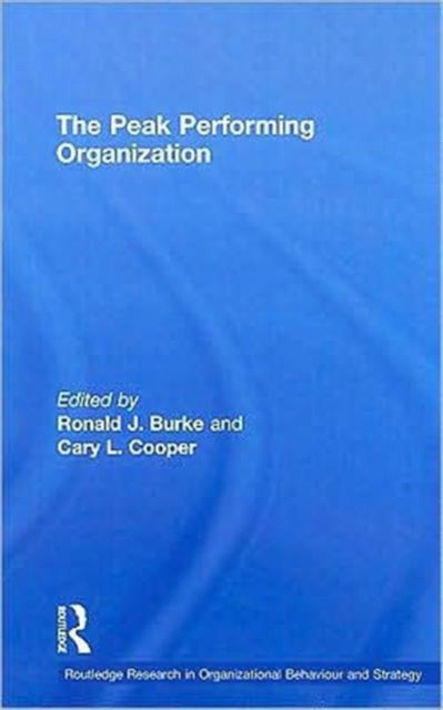 Book cover of: Peak Performing Organization