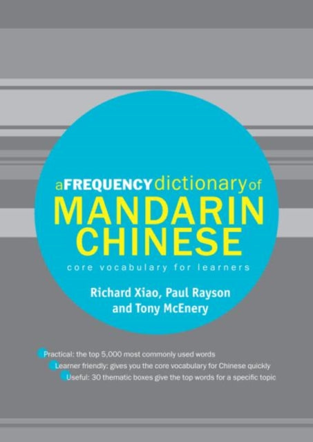 Book cover of: Frequency Dictionary of Mandarin Chinese. By: Richard Xiao