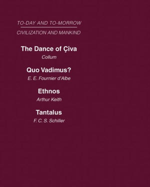 Today & Tomorrow Mankind & Civilization Vol 1