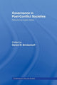 Book cover of: Governance in Post-Conflict Societies. By: Der Brinkerhoff