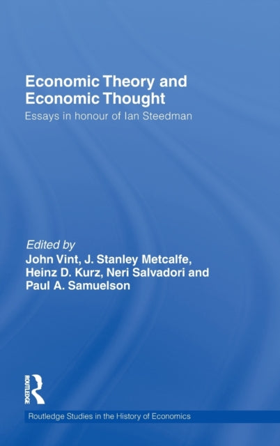 Book cover of: Economic Theory and Economic Thought