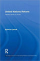 Book cover of: United Nations Reform. By: Spencer Zifcak