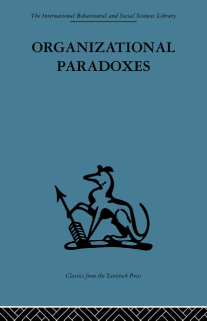 Book cover of: Organizational Paradoxes. By: Manfred F. R. Kets de Vries