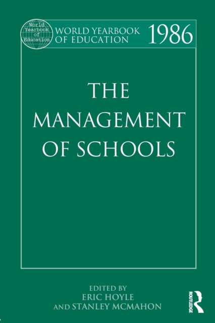 Book cover of: World Yearbook of Education 1986. By: Eric Hoyle