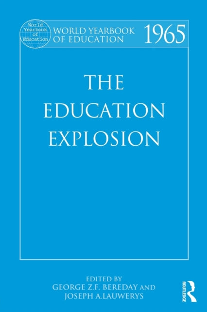 Book cover of: World Yearbook of Education 1965. By: George Z. F. Bereday