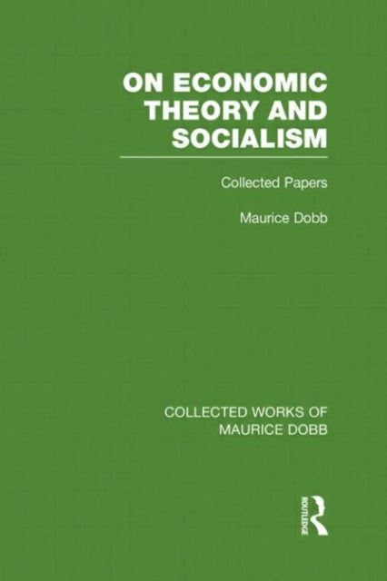 Book cover of: On Economic Theory & Socialism. By: Maurice Dobb