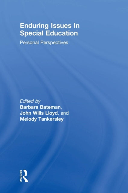 Book cover of: Enduring Issues In Special Education. By: John W. Lloyd