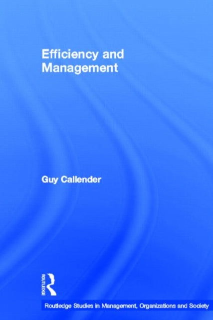 Efficiency and Management
