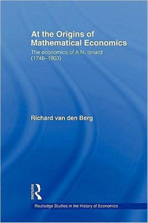 At the Origins of Mathematical Economics