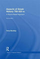 Book cover of: Aspects of Greek History 750-323BC. By: Terry Buckley
