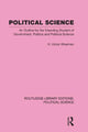 Book cover of: Political Science (Routledge Library Editions: Political Science Volume 14). By: Victor H. Wiseman