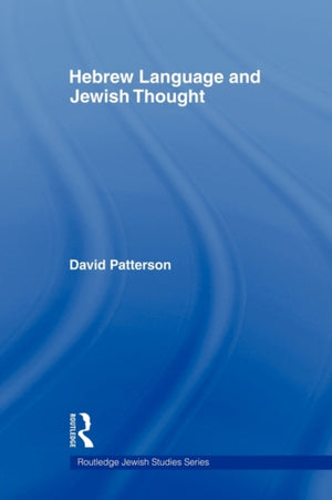 Hebrew Language and Jewish Thought