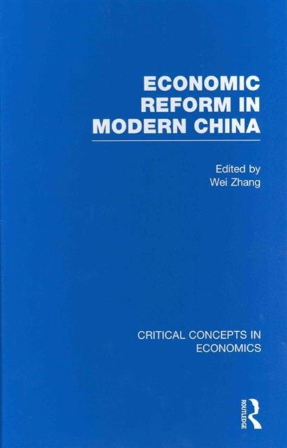 Book cover of: Economic Reform in Modern China. By: Wei Zhang