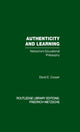 Book cover of: Authenticity and Learning. By: Cooper, David E.